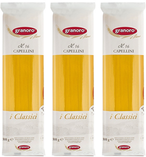 그라노로 카펠리니 16, 500g, 3개