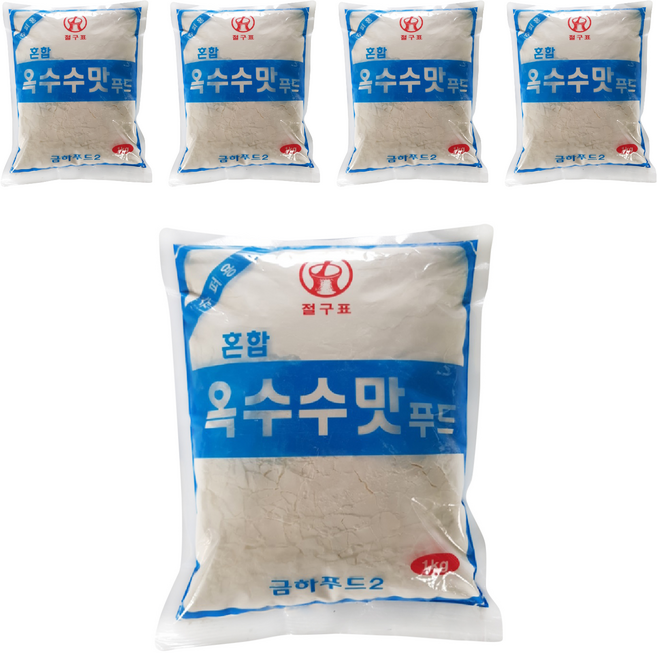 砂漿金河混合玉米調味食品澱粉, 1kg, 5個