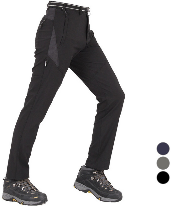 보이투맨 옵티머스 절개 배색 스판 등산바지 KHS802