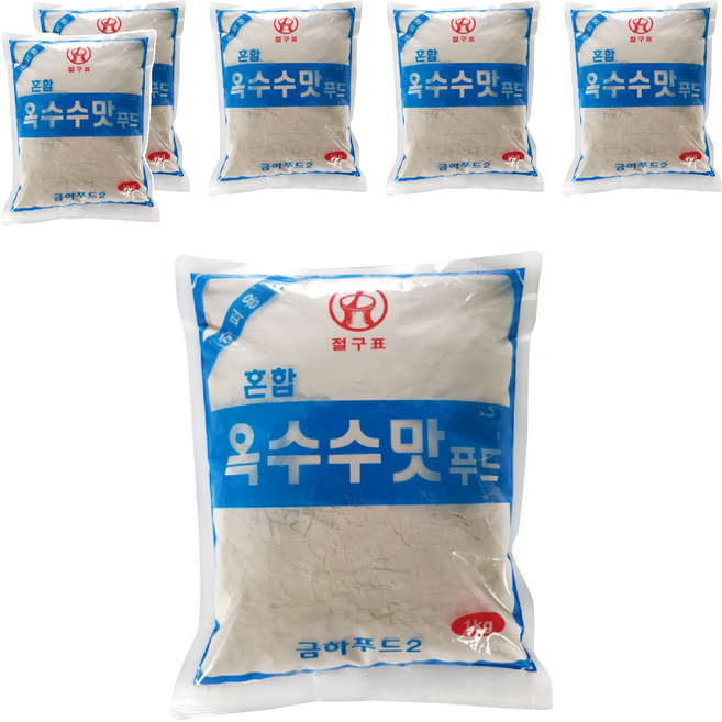 砂漿金河混合玉米調味食品澱粉, 1kg, 6個
