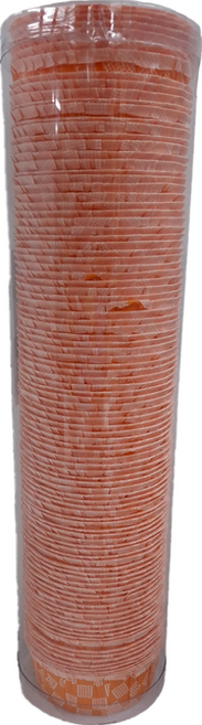 Ideal Wrapping 毅典 瑪芬杯 55 x 25 x 60mm 100個, 橘格, 1組