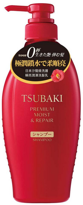 TSUBAKI 思波綺 瞬亮潤澤洗髮乳, 450ml, 1瓶