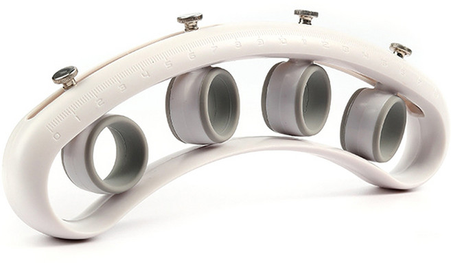 대성 기타연습 크로매틱 확지연습기, 화이트, 1개