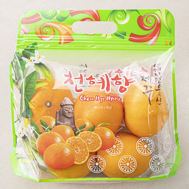 귤탐 천혜향, 1.2kg(소과, 6~8입), 1개