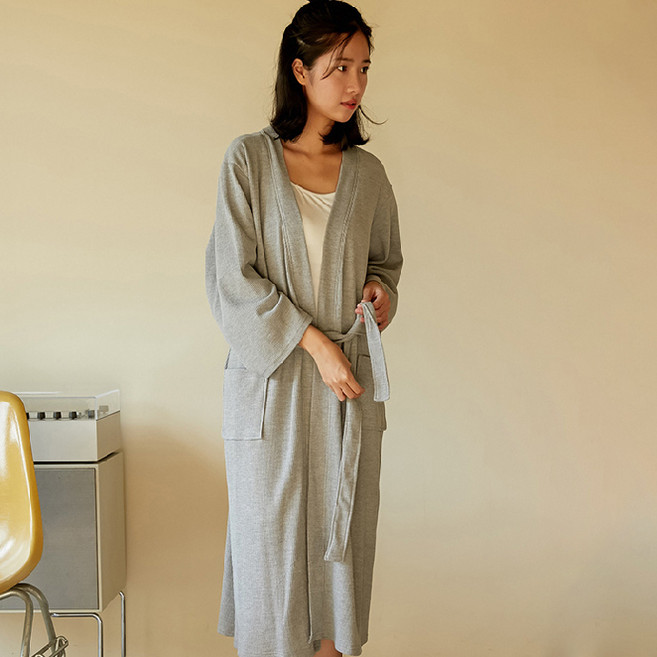 마른파이브 홈웨어 호텔 면 샤워가운