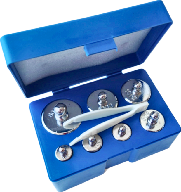 砝碼套組, 200g, 藍色, CAES0007C