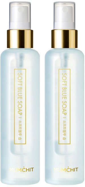 멈칫 헤어 앤 바디미스트 소프트블루 솝, 105ml, 2개
