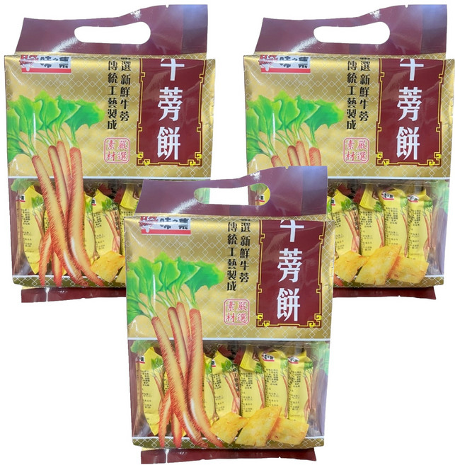 味之集 牛蒡餅, 210g, 3袋
