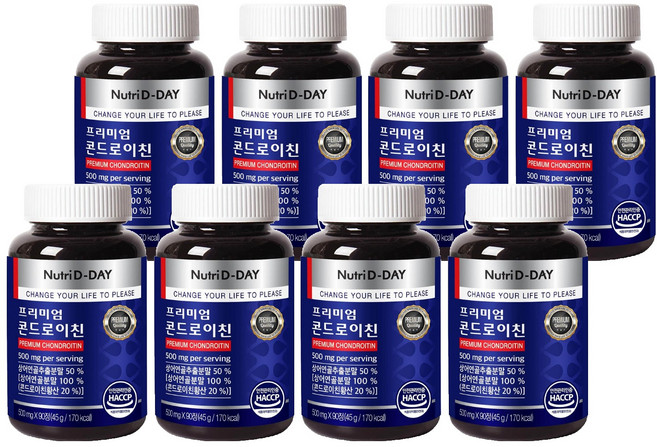 Nutri D-DAY 頂級軟骨素, 90錠, 8個
