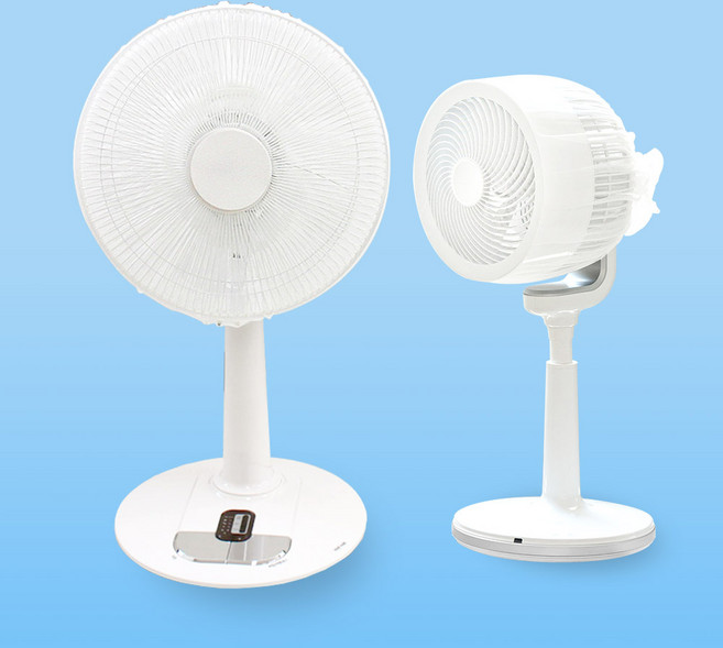 더자리 프리미엄 선풍기 안전망 스토퍼 타입, 화이트, 2개