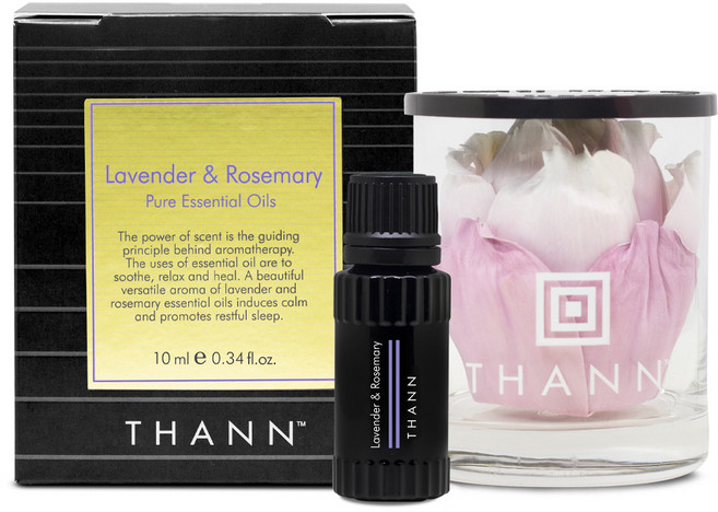 THANN 에센셜 오일, 라벤더 앤 로즈마리, 10ml, 1개
