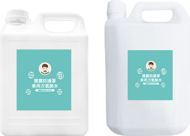BUBUBOSS 寶寶防護罩 車用次氯酸水 超值組 輕巧補充瓶 + 超值補充瓶, 6L, 1組