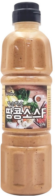 하우하우 땅콩소스F, 550g, 1개