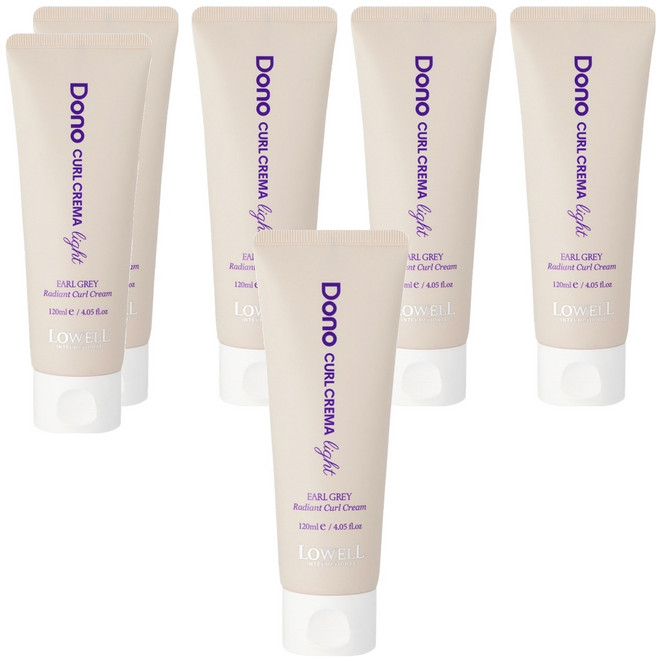 로웰도노 컬 크레마 라이트 컬크림, 120ml, 6개