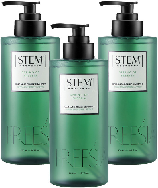 케라시스 스템루텐스 스프링 오브 프리지아향 샴푸, 3개, 500ml