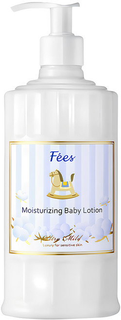 Fees BEBE 嬰兒滋潤保濕乳液, 1瓶, 300ml