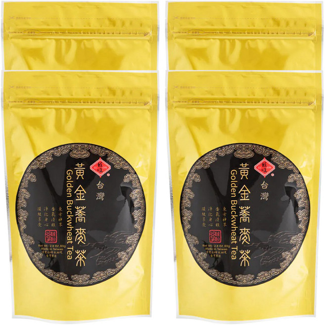 龍口 越旺 黃金蕎麥茶, 8g, 10包, 4袋