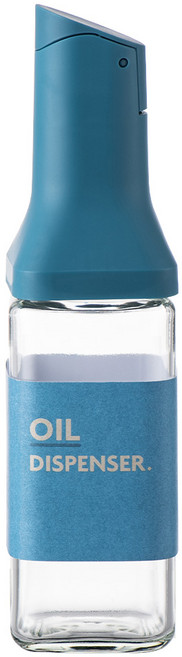 PINMOO 品沐 有致 油醋瓶 藍色, 1個, 350ml