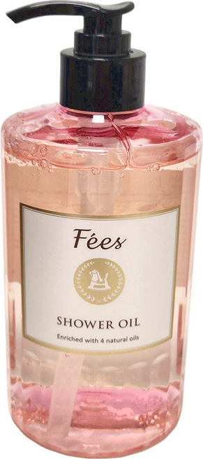 Fees BEAUTE 巴黎玫瑰沐浴油, 520ml, 1瓶