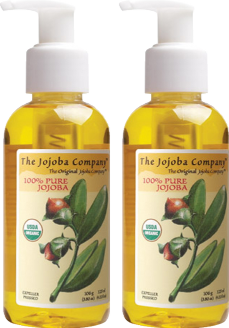 더호호바컴퍼니 유기농 호호바 오일, 125ml, 2개