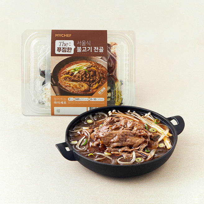 마이셰프 The 푸짐한 서울식 불고기 전골, 560g, 1개