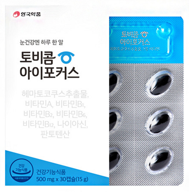 토비콤 안국약품 아이포커스 비타민 30p, 30정, 1개