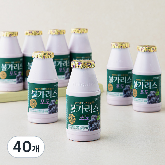 남양유업 불가리스 포도, 150ml, 4개입, 10개