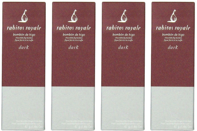 Rabitos Royale 西班牙頂級無花果松露巧克力 3顆, 47g, 4盒