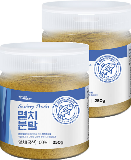 SUPERGOOD Gomine 鯷魚粉, 250g, 2個