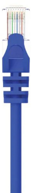 POLYWELL 寶利威爾 CAT6 高速網路線 RJ45 福祿克認證 PW15-W58-C400, 藍色, 1條, 40m