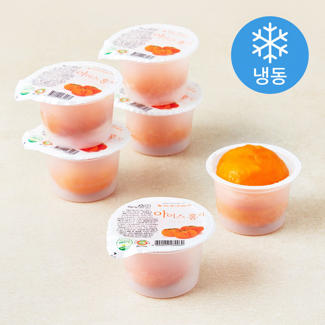 아이스 홍시 6입 (냉동), 360g, 1개