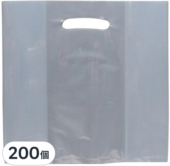 PE塑膠提袋 (大), 200個, Muzi