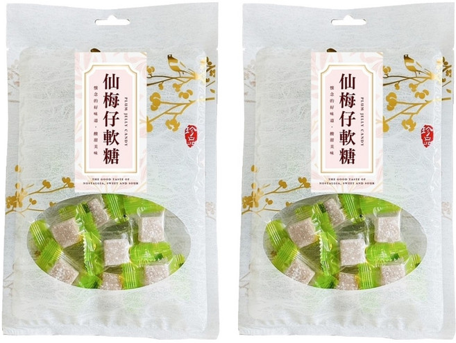 CHILL 愛吃 仙梅仔軟糖, 50g, 2包
