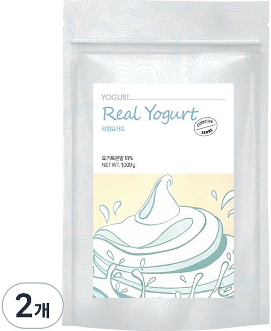 베오베 리얼 요거트 파우더, 1kg, 1개입, 2개