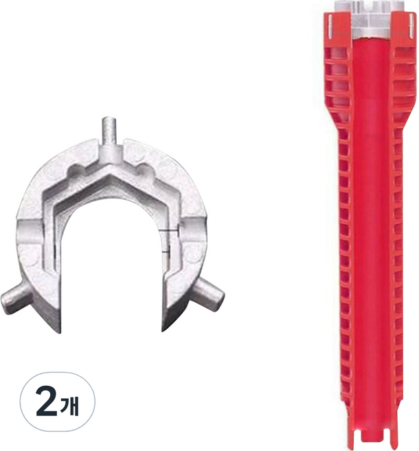 스매쉬 5in1 수도관 렌치 SMH5in1, 2개