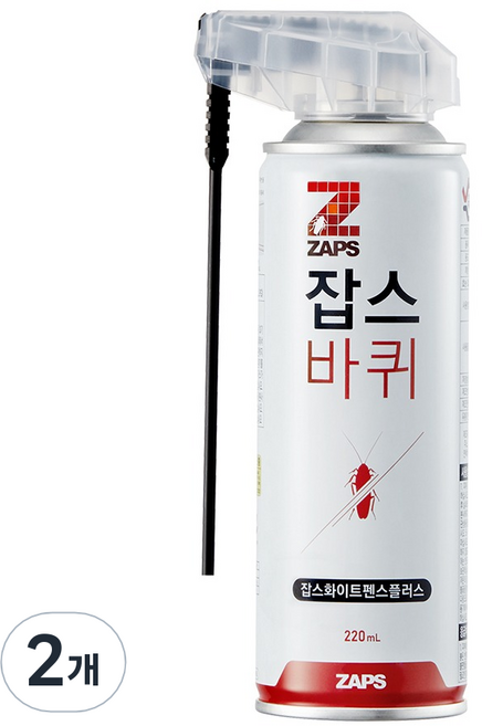 잡스 화이트 펜스 플러스, 220ml, 2개
