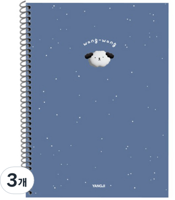 양지다이어리 연습장 3호, 랜덤발송, 3개