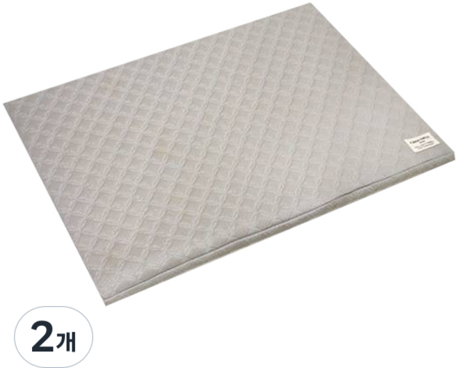 초코펫하우스 냥이 행복 방수 매트 + 평판형 스크래쳐 커버 + 캣닢 가루, 베이지, 2개