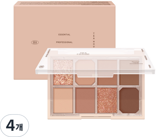 삐아 파이널 섀도우 팔레트, 08 마들렌, 4개