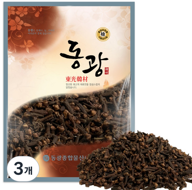 동광한방몰 정향 클로브, 600g, 3개