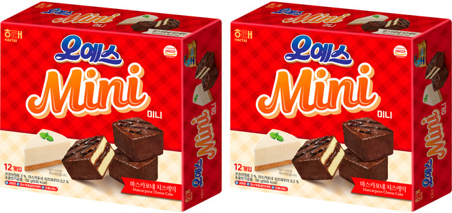 해태제과 오예스 미니, 192g, 2개