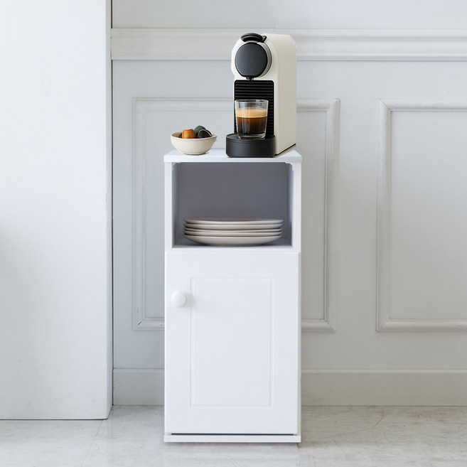 노아가구 무반 정수기 다이 수납장, 화이트