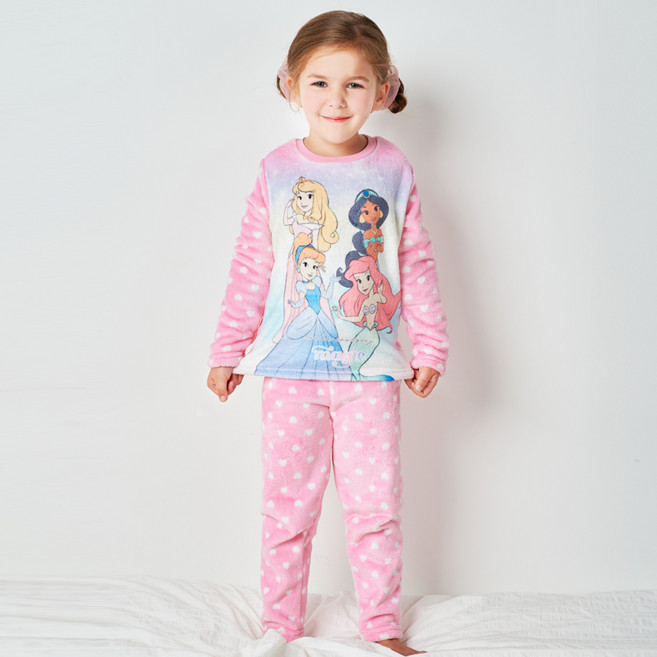 레노마키즈 여아용 프린세스 힐스 수면 잠옷 상하의 세트 28296