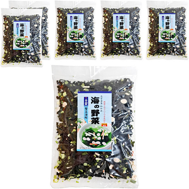 千代田 蟹玉海鮮海帶芽, 80g, 6包