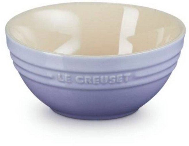 LE CREUSET 瓷器韓式湯碗 450ml, 粉彩紫, 1個