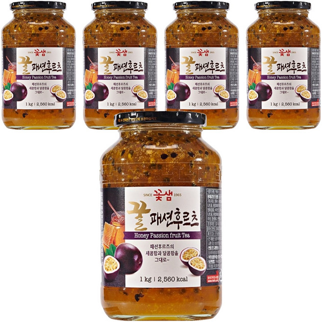 꽃샘 패션후르츠, 5개, 1개입, 1kg