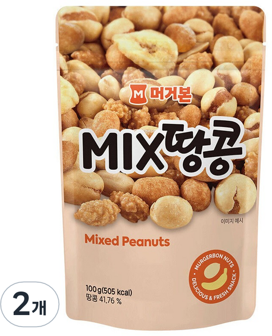 머거본 믹스땅콩, 100g, 2개