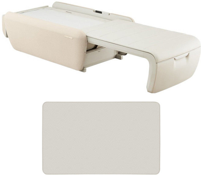 세라젬 마스터 V9 L 안마의자 + 러그 세트 방문설치, CGM MB-2403, 베이지