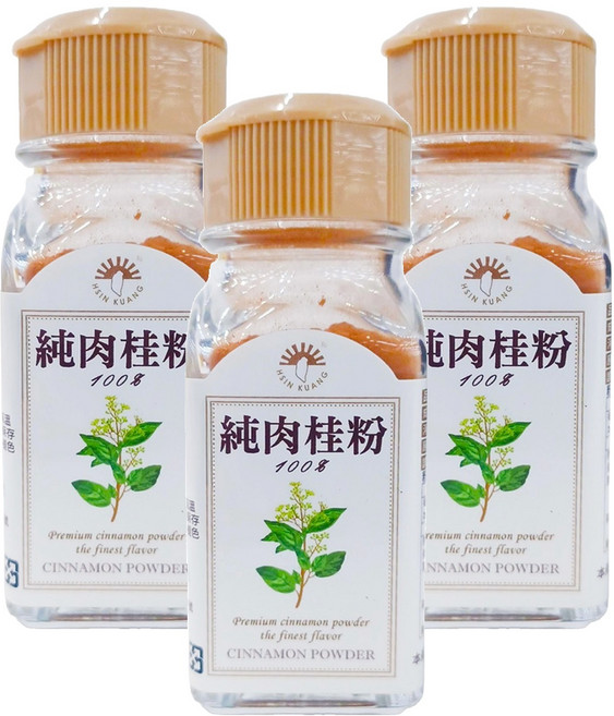 新光洋菜 純肉桂粉, 24g, 3罐