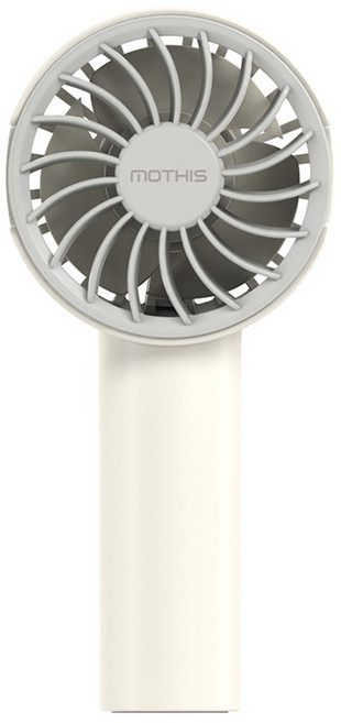 모디스 휴대용 무선 미니 저소음 초경량 손선풍기, KM-HF12C, 그레이